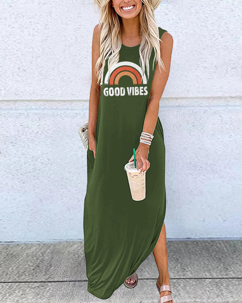 army green dress