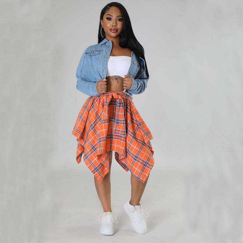 Tiffany Plaid Skirt