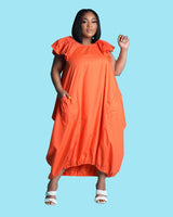 orange DRESS