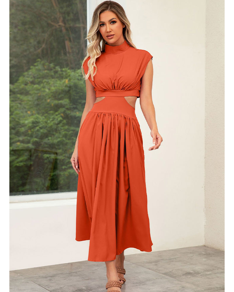 Zion Days Cutout Midi Dress