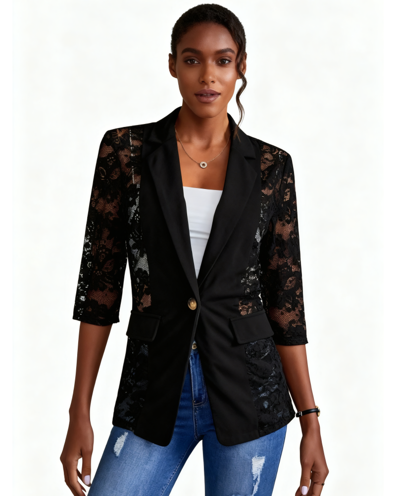 Lace & Poise Blazer