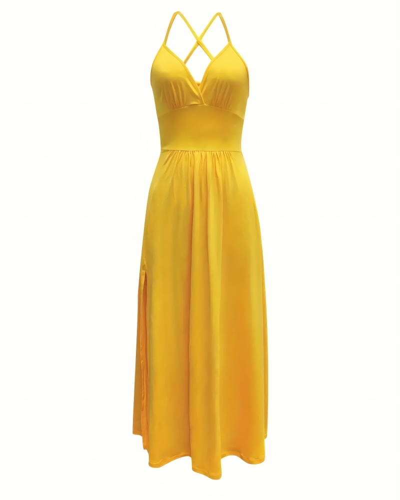 Pristine V NECK DRESS