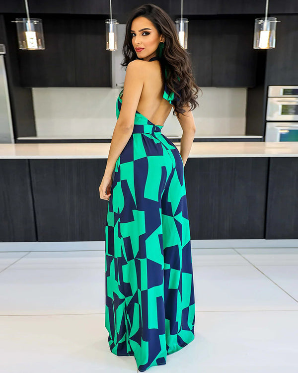 Daniella Printed Jumpsuit