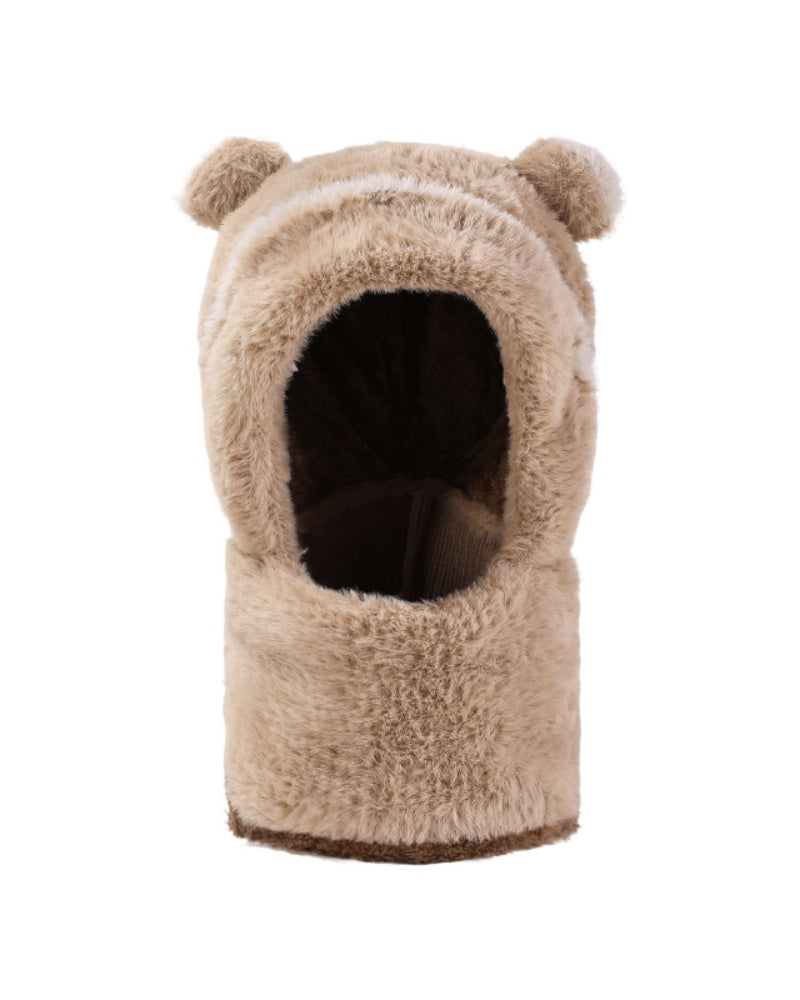 Bear-ear Windproof Hat