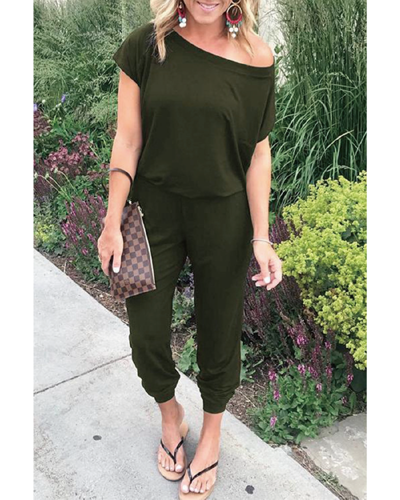 Jogger Style Jumpsuit