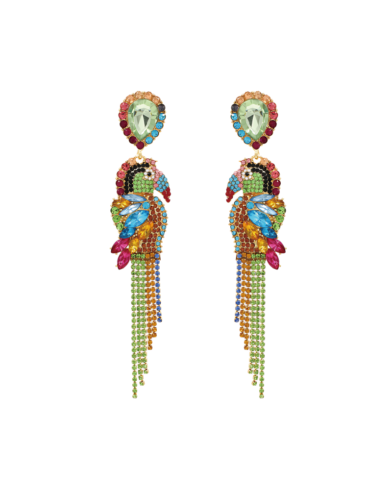 Parrot Bling Earrings