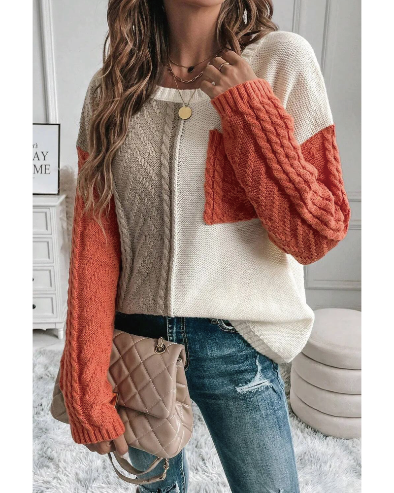 Johnnie Colorblock Sweater