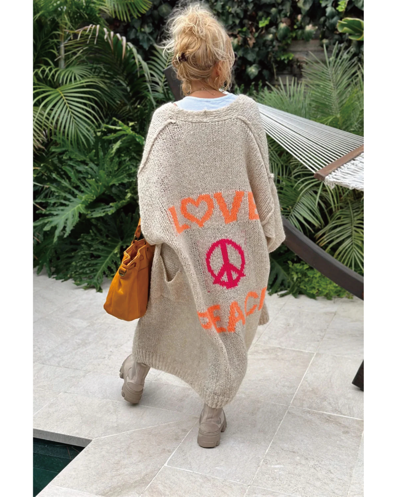 Peace and Love Cardigan