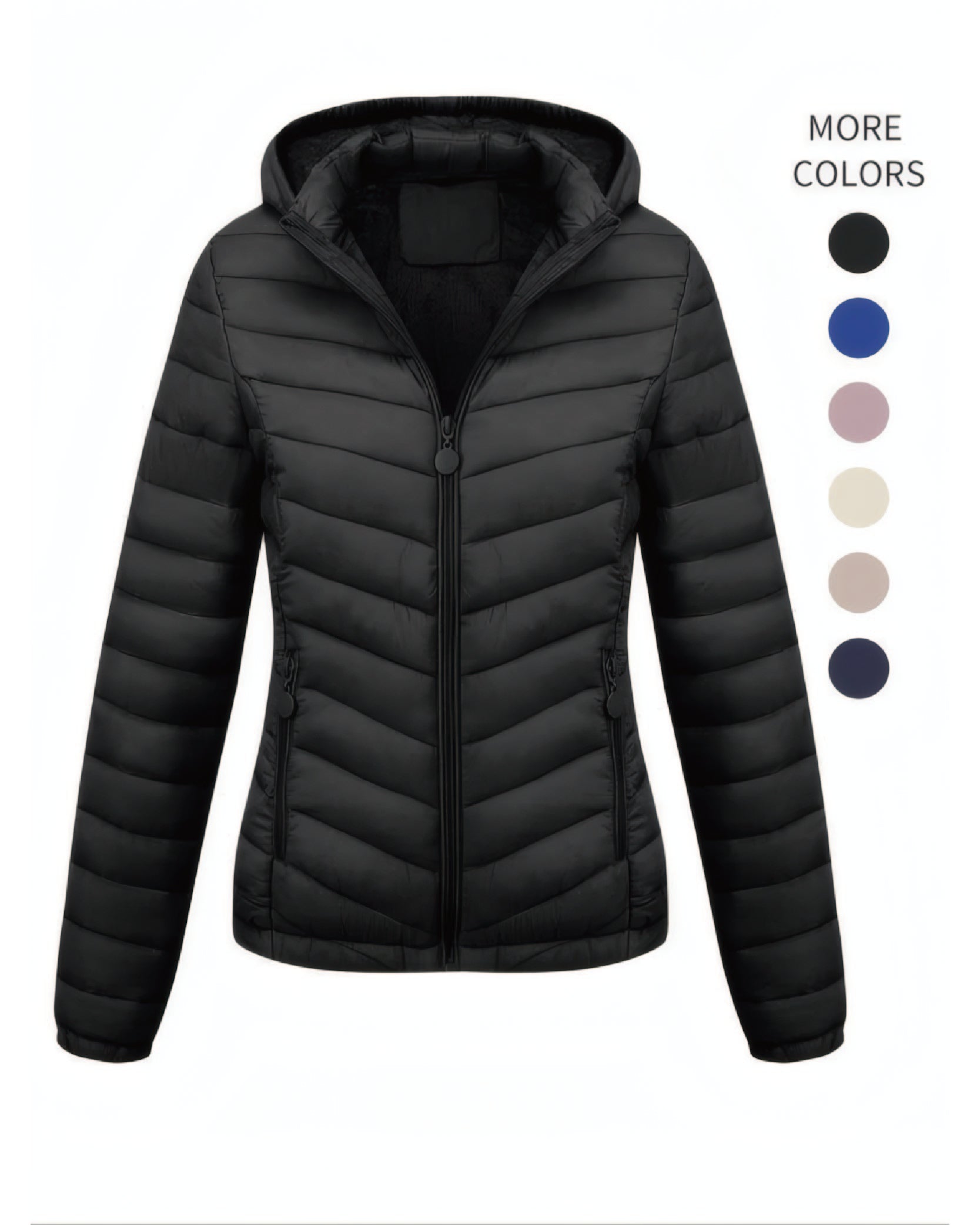 Quilted Lightweight Puffer Jacket