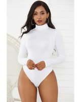 Pamela Turtle Neck Long Sleeve Bodysuit