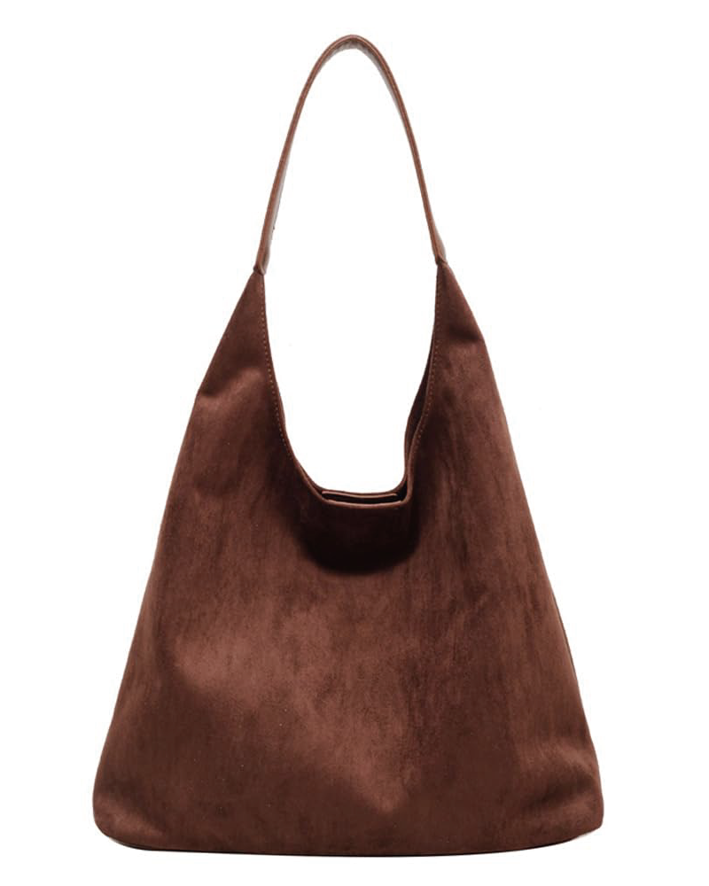 Suede Leather Tote