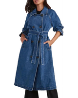 Something To Say Denim Coat