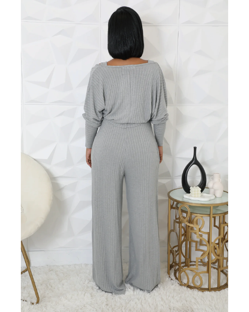 2pc New Story Jumpsuit Set