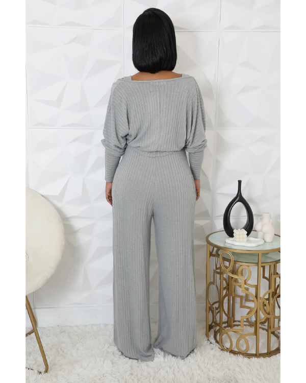 2pc New Story Jumpsuit Set