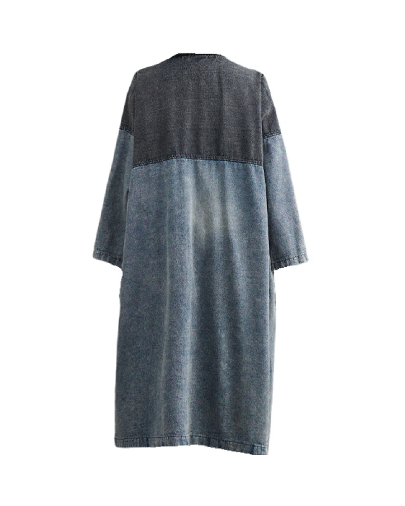 Kamille Big Pockets Denim Coat