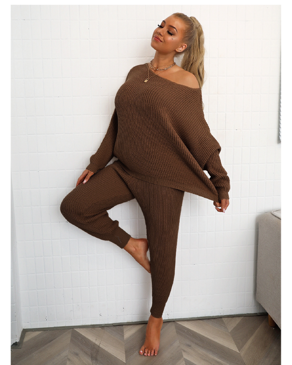 Dolman Sleeve Sweater Set