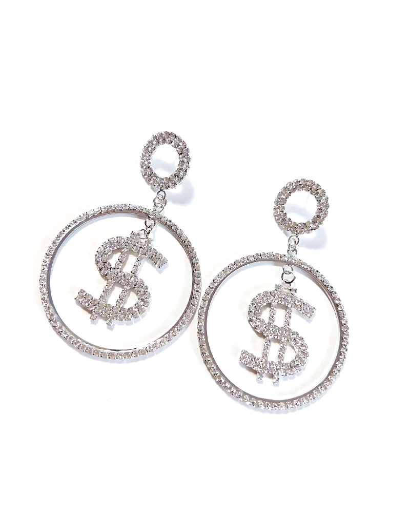 Money Stud Earrings