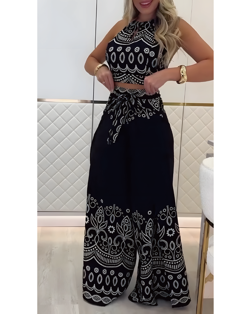 Tribal Print Pants Sets