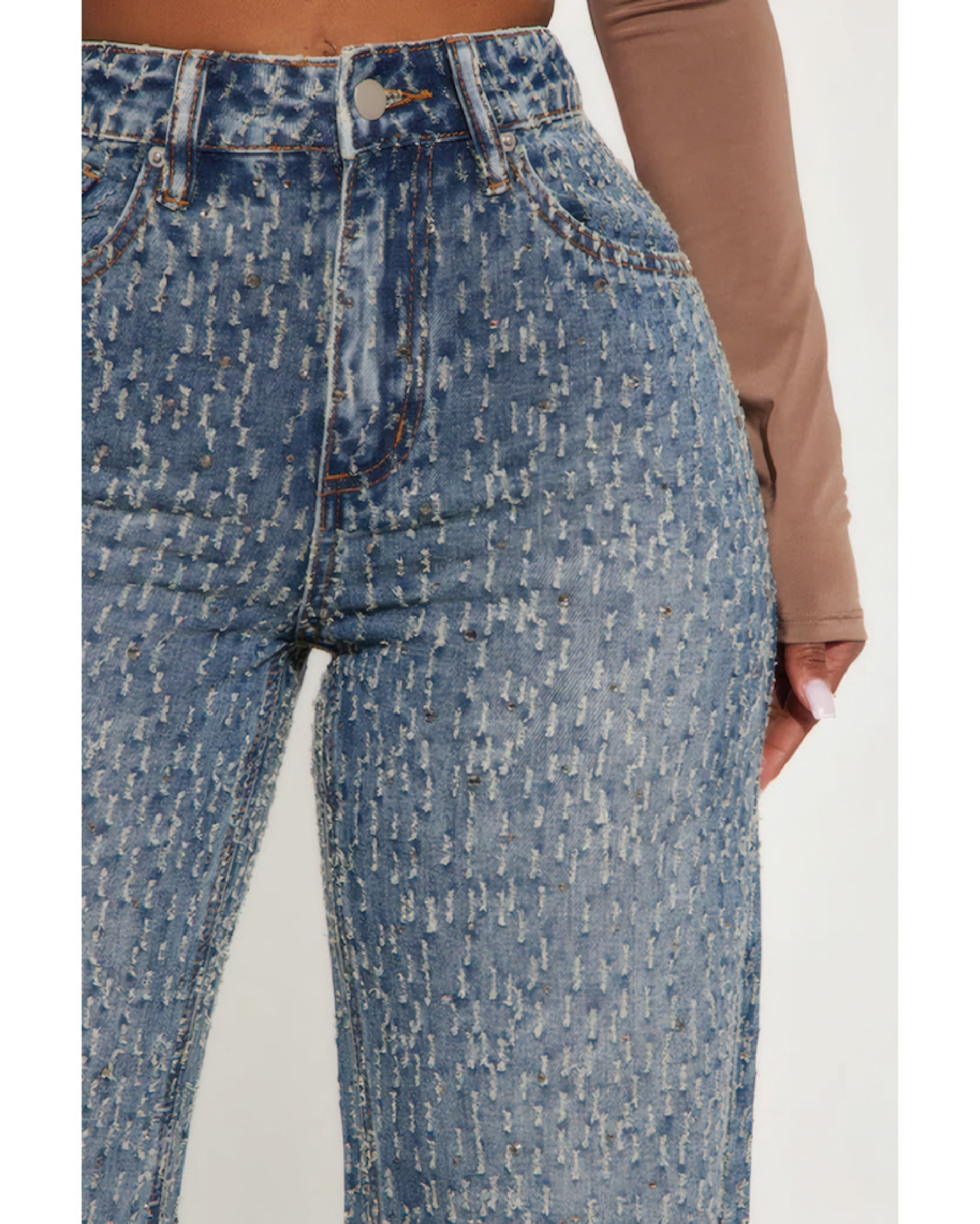 Turning The Page Embellished Jeans