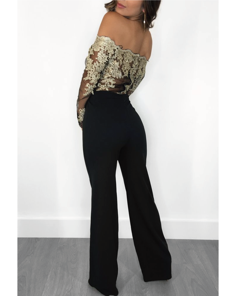 Elegant Lace Jumpsuit