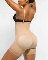 Firm Tummy Compression Bodysuit Shaper With Butt Lifter