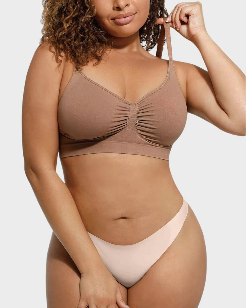 Seamless Comfort Wireless Bra