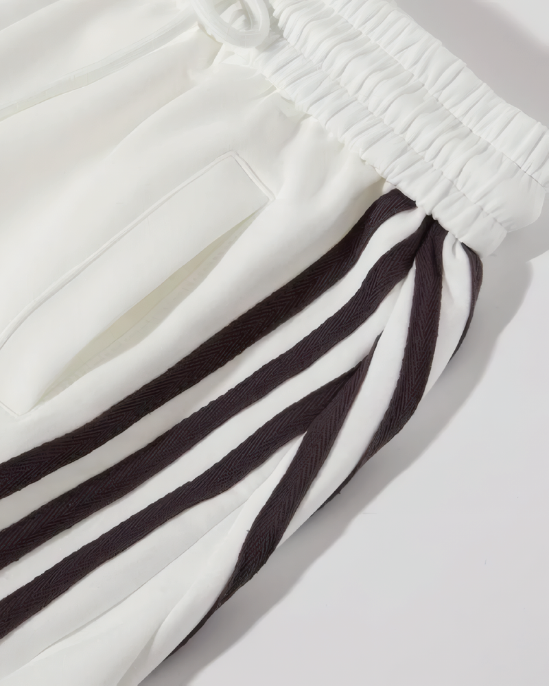 Three-stripe Casual Track Pants