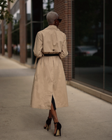 Hummus Trench Coat