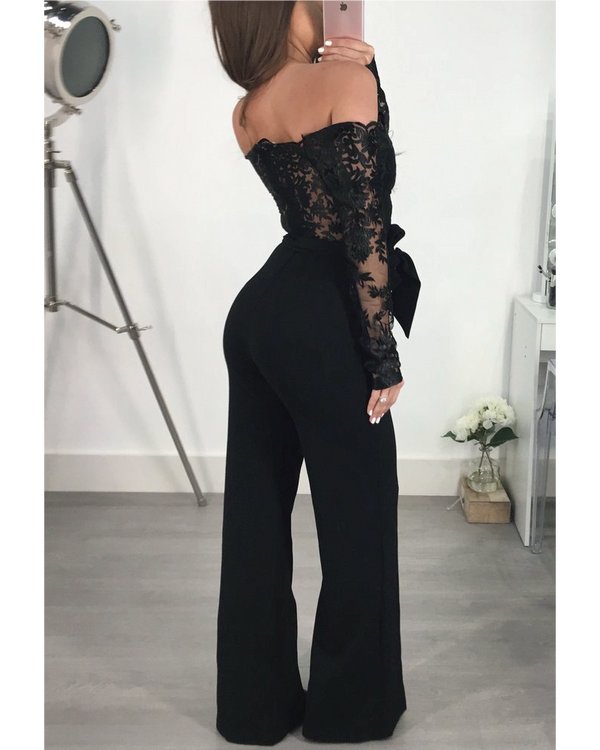 Elegant Lace Jumpsuit