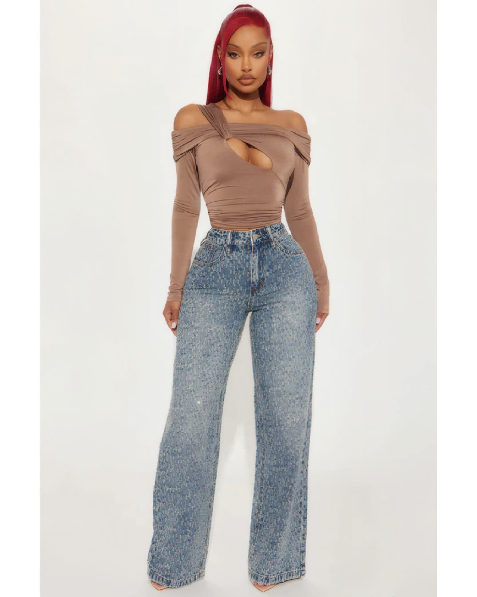 Turning The Page Embellished Jeans