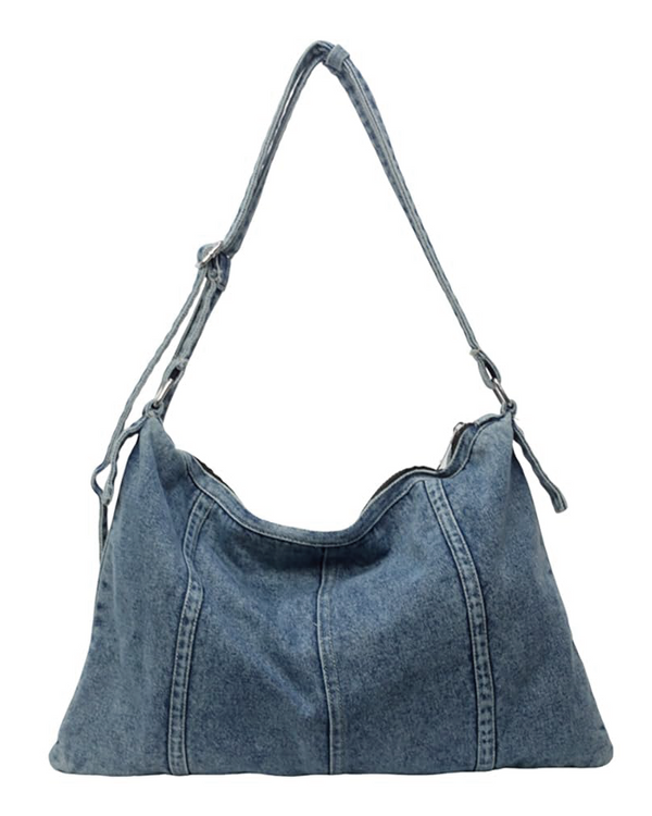 Denim Shoulder Handbag