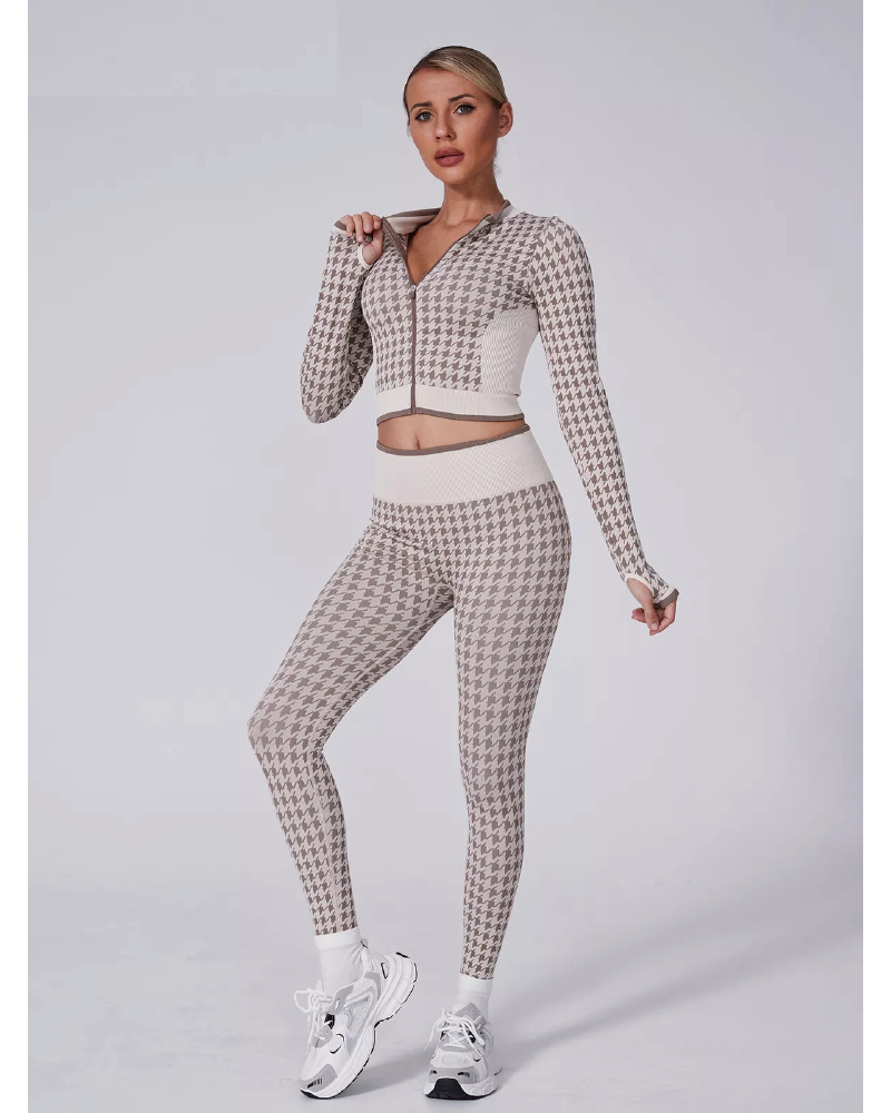 Houndstooth Legging Set