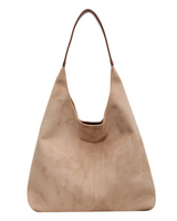 Suede Leather Tote