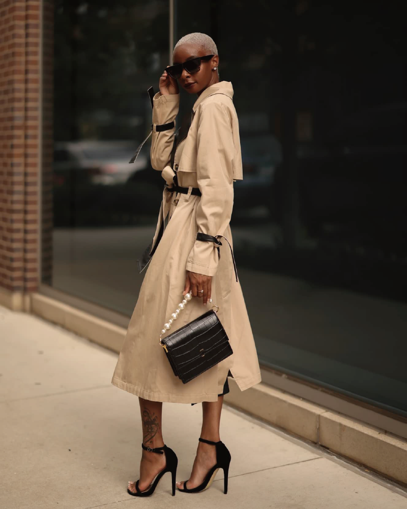 Hummus Trench Coat