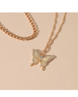 Always Fly Butterfly Necklacr