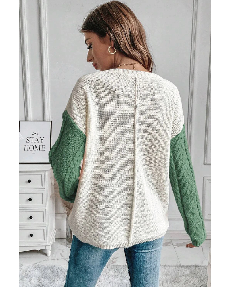 Johnnie Colorblock Sweater