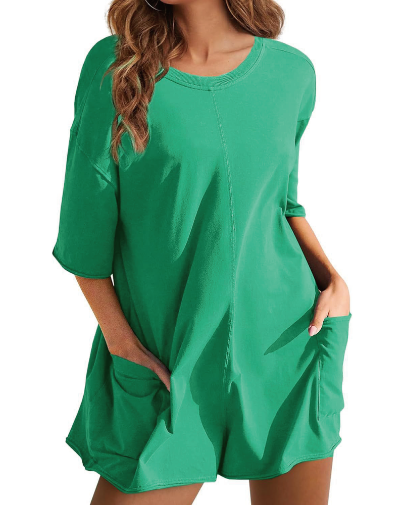 Breezy Chic Zomerse  Romper