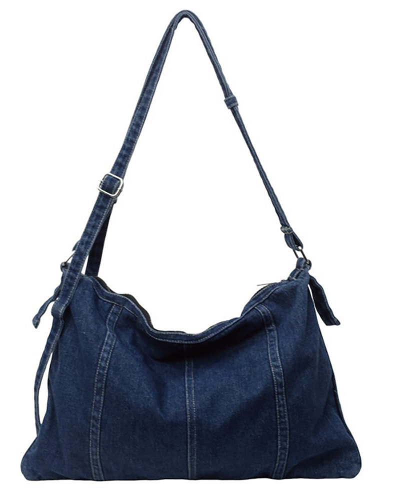 Denim Shoulder Handbag