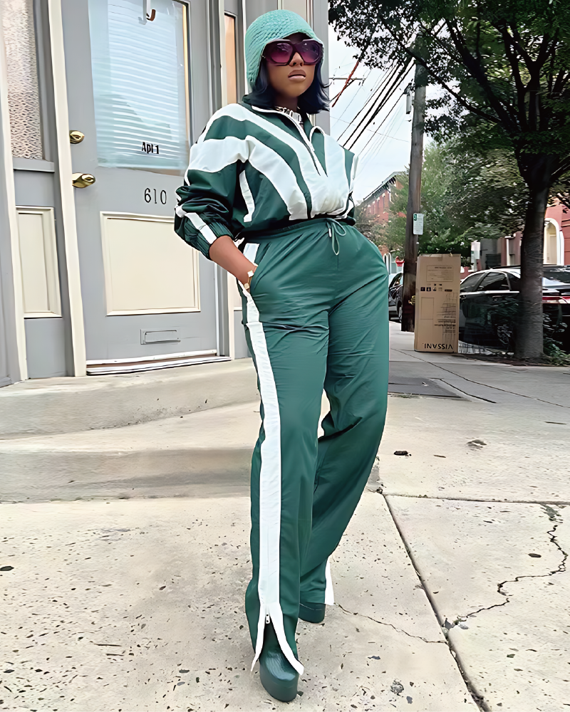 Two Stripe Track Suit