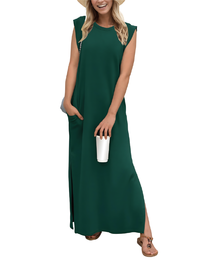 Wrinkle-Free Maxi Dress