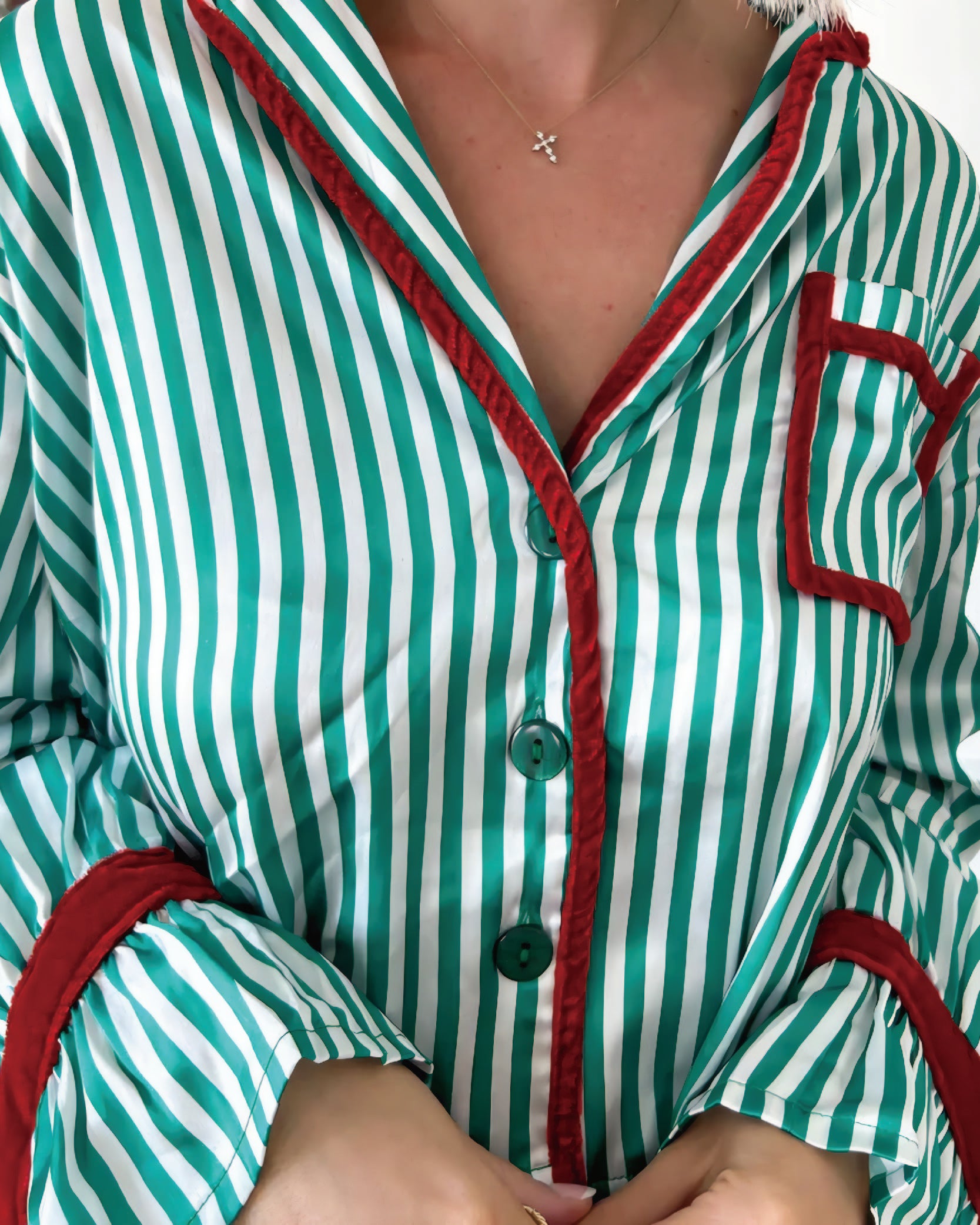 CANDY CANE LANE PAJAMA SET