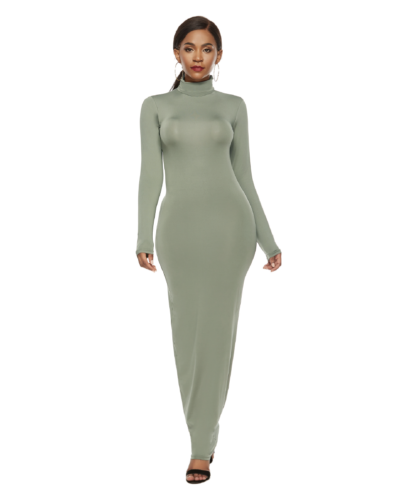 Trophy Wife Bodycon Maxi Dress