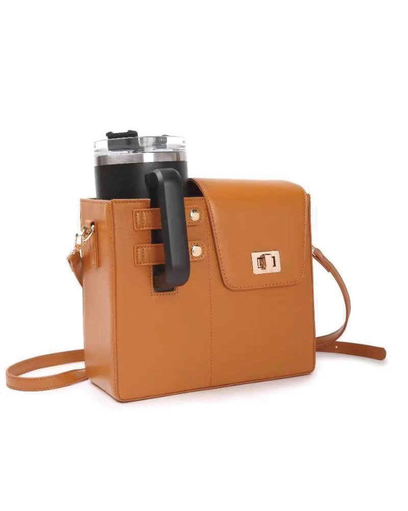 Crossbody Cup Holder Bag