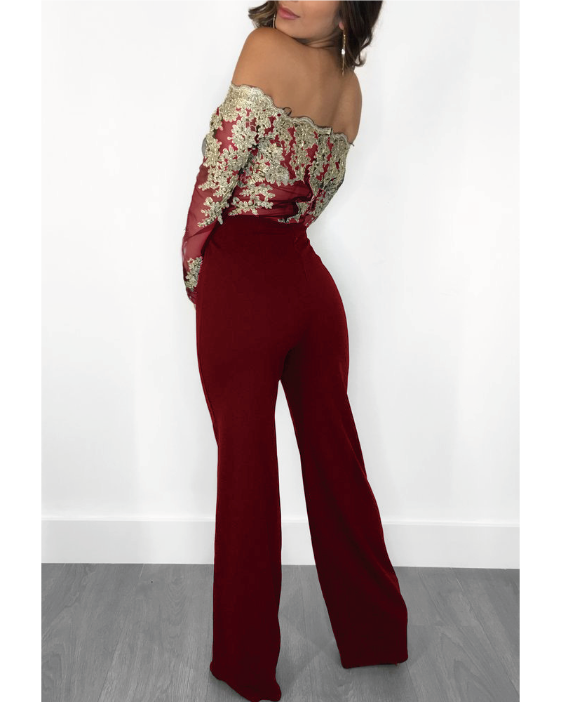 Elegant Lace Jumpsuit