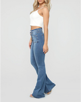 Katt Flare Button Jeans