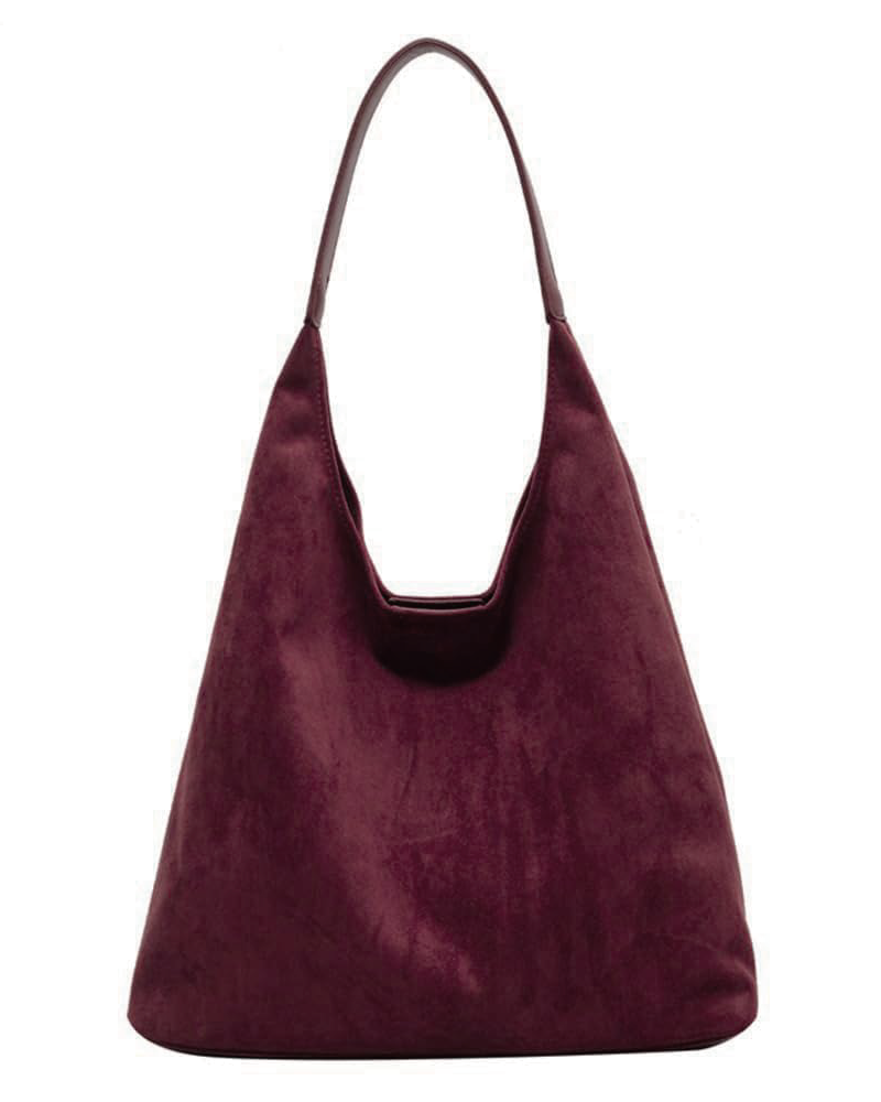 Suede Leather Tote