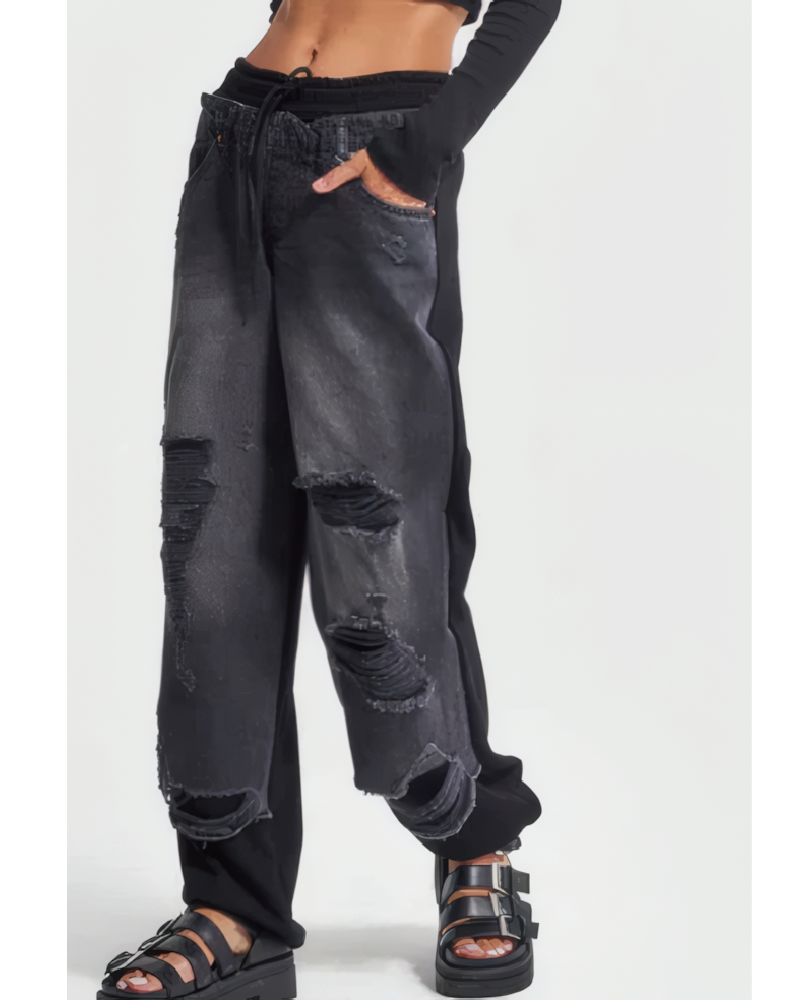 Trendy Torn Jeans