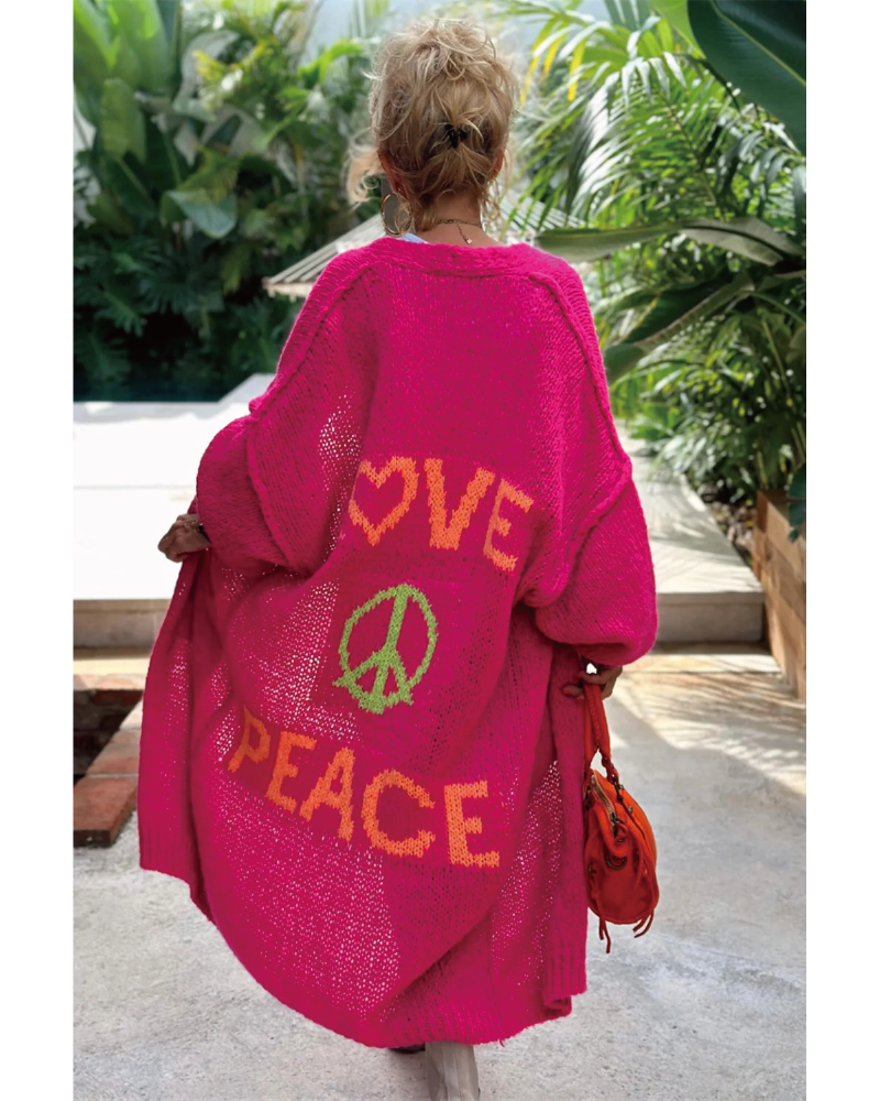 Peace and Love Cardigan