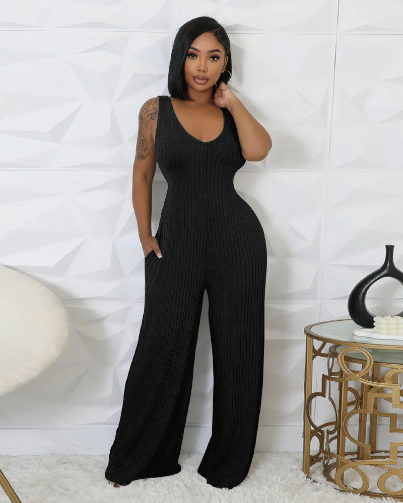 2pc New Story Jumpsuit Set