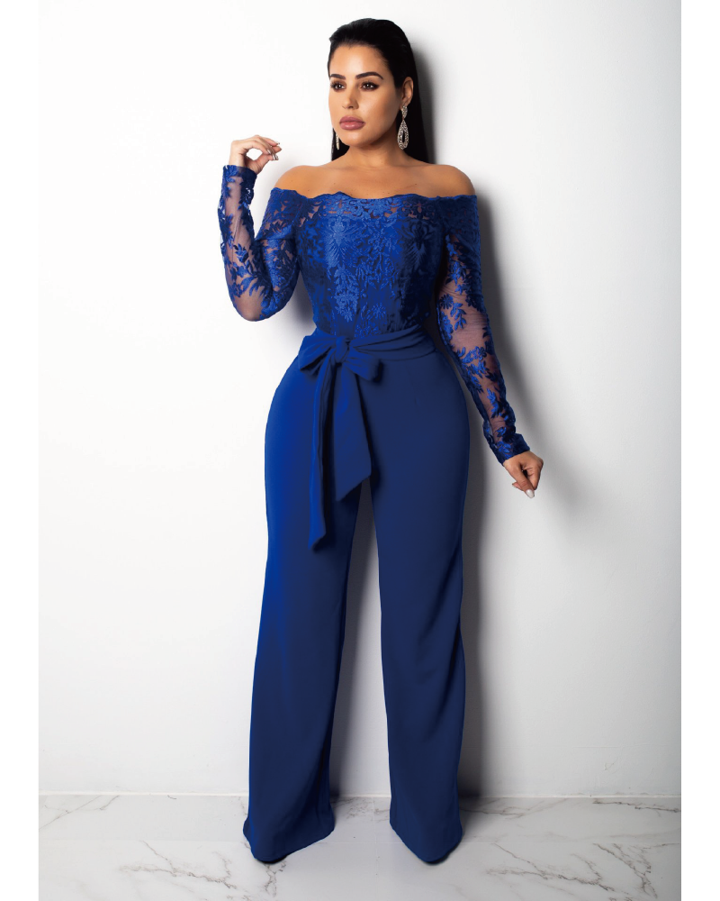 Elegant Lace Jumpsuit